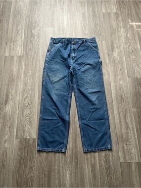 Vintage Carhartt Jeans 36x31 Workwear Denim Relaxed Fit